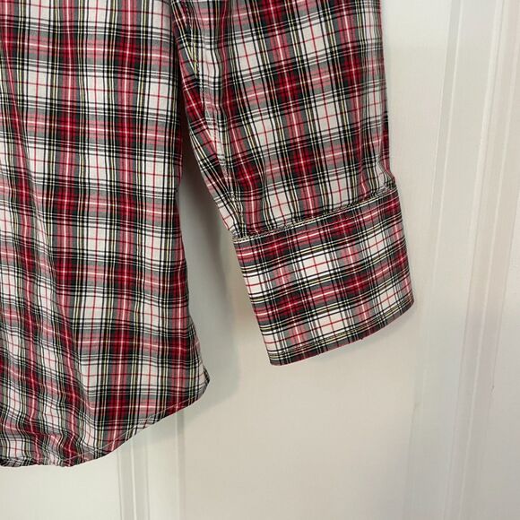 High Bar Shirt Co. Button-Down Shirt Slim Cut in Plaid - Slim/Small Made in USA - Picture 4 of 7